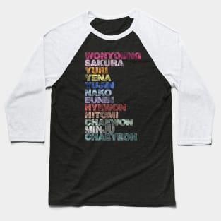 IZ*ONE Colors Baseball T-Shirt